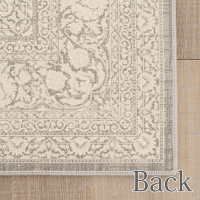 ヤルダー柄　グレー色　ペルシャ絨毯（機械織）　ラグサイズ　200×250cm
