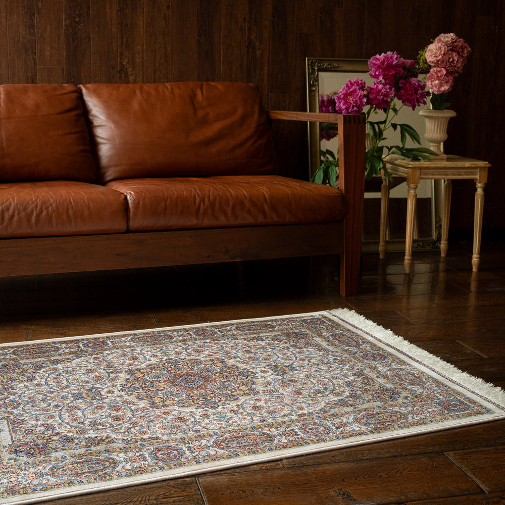 バンブーシルク絨毯　レッド色　100×150cm　ZA-15 バンブーシルク – Persiadirect