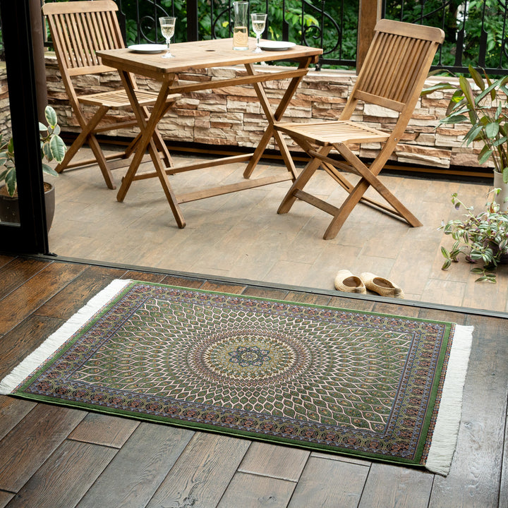 バンブーシルク絨毯 ラグ 80×120cm – Persiadirect