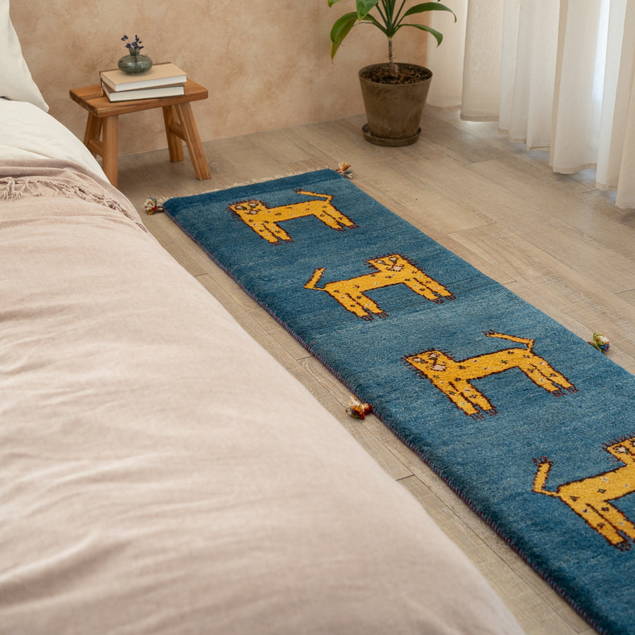 ギャッベ ランナーサイズ（細長いサイズ）（約50×200cm