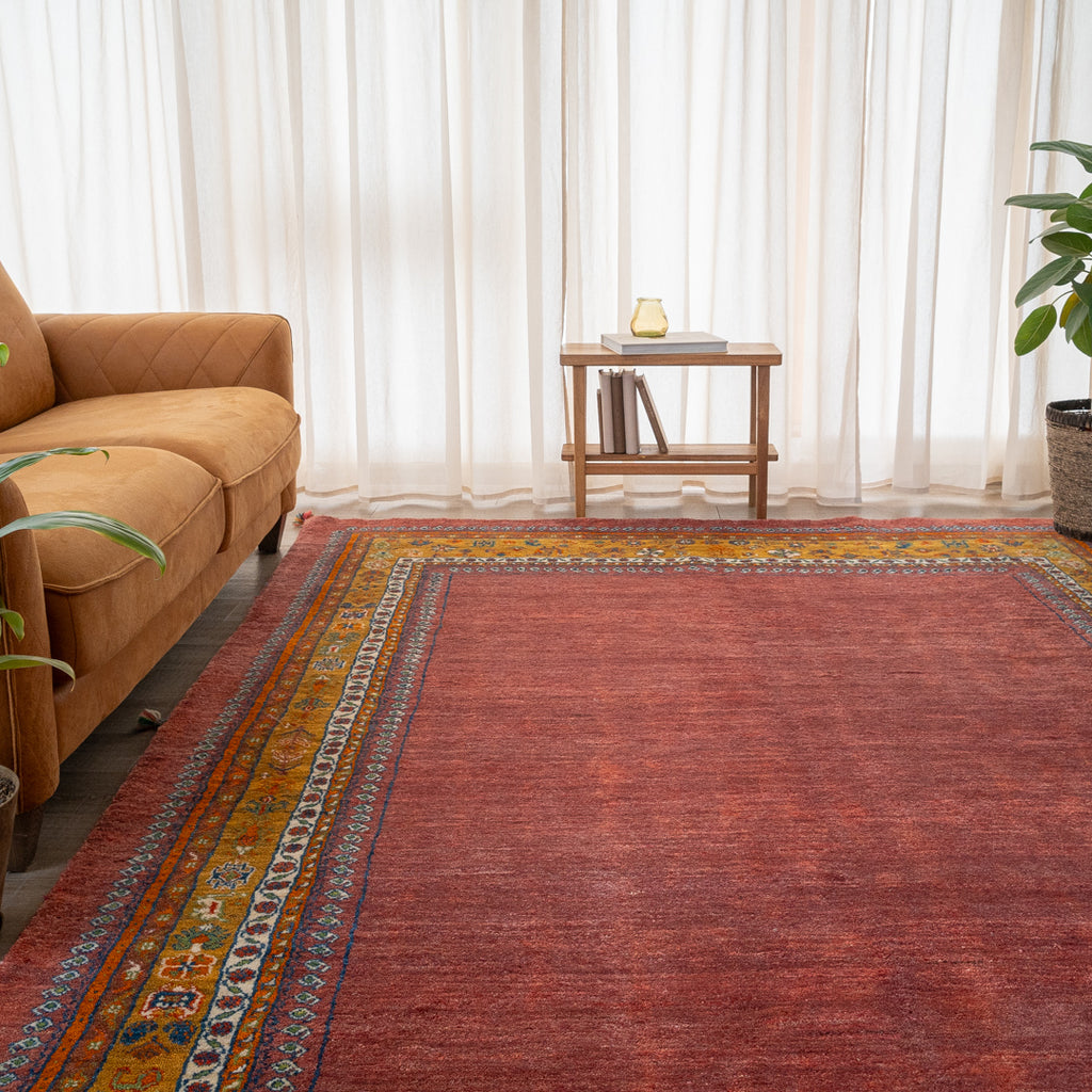 ギャッベ ペルシャ手織り絨毯 ラグ 197×296cm – Persiadirect