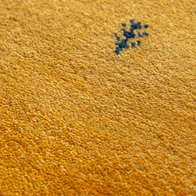 ギャッベ　ペルシャ手織り絨毯　ランナー（細長い）　41×122cm