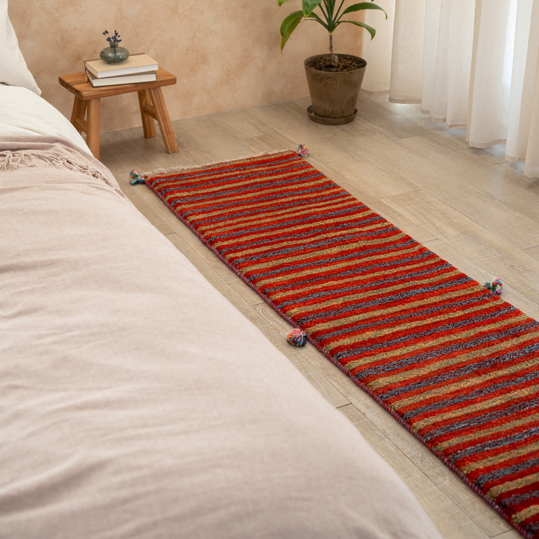 120x41cm ペルシャギャッベ ランナー (ギャベ) ペルシャ絨毯 ギャッベ 157x50cm ペルシャギャッベ ランナー (ギャベ)ペルシャ絨毯 ギャッベ