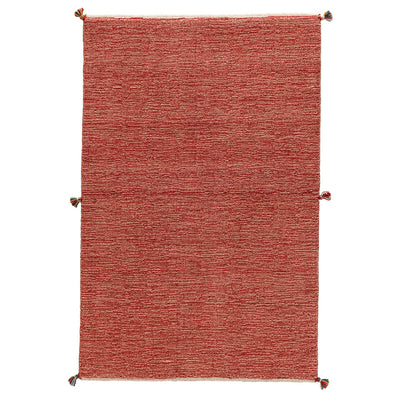 ギャッベ　ペルシャ手織り絨毯　ラグ　97×150cm