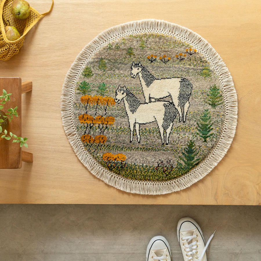ギャッベ ミニギャッベ（約50×75cm） – Persiadirect