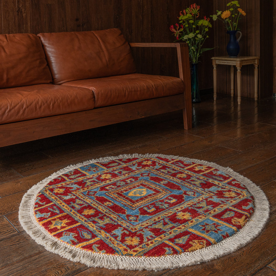 ギャッベ 丸形 直径約100cm – Persiadirect