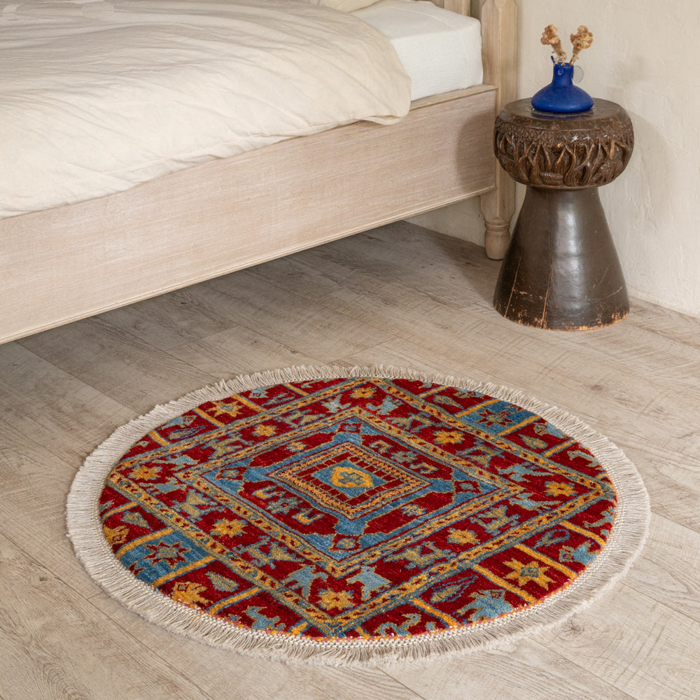ギャッベ 丸形 直径約100cm – Persiadirect