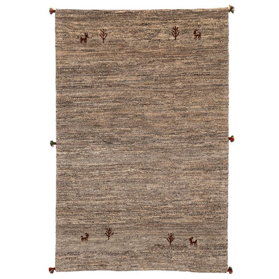 ギャッベ　ペルシャ手織り絨毯　ラグ　120×180cm