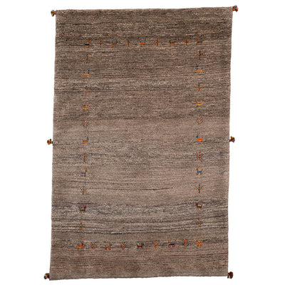 ギャッベ　ペルシャ手織り絨毯　ラグ　118×180cm