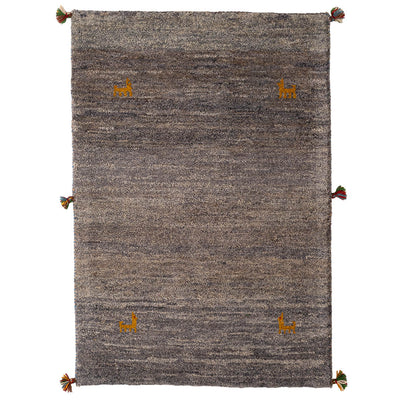 ギャッベ　ペルシャ手織り絨毯　ラグ　80×116cm
