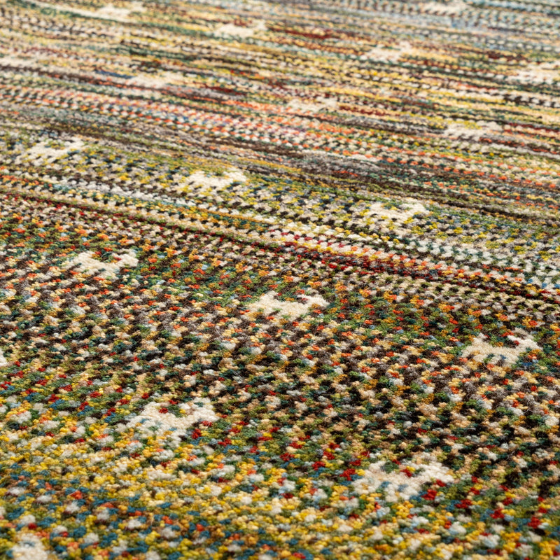 ギャッベ　ペルシャ手織り絨毯　ラグ　87×126cm