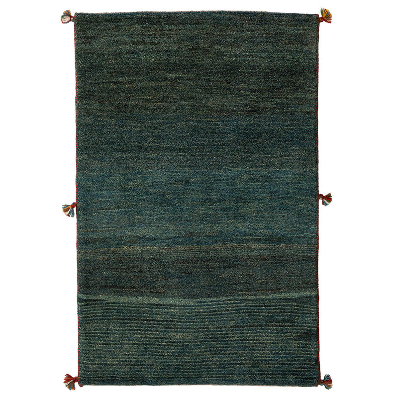 ギャッベ　ペルシャ手織り絨毯　ラグ　78×120cm