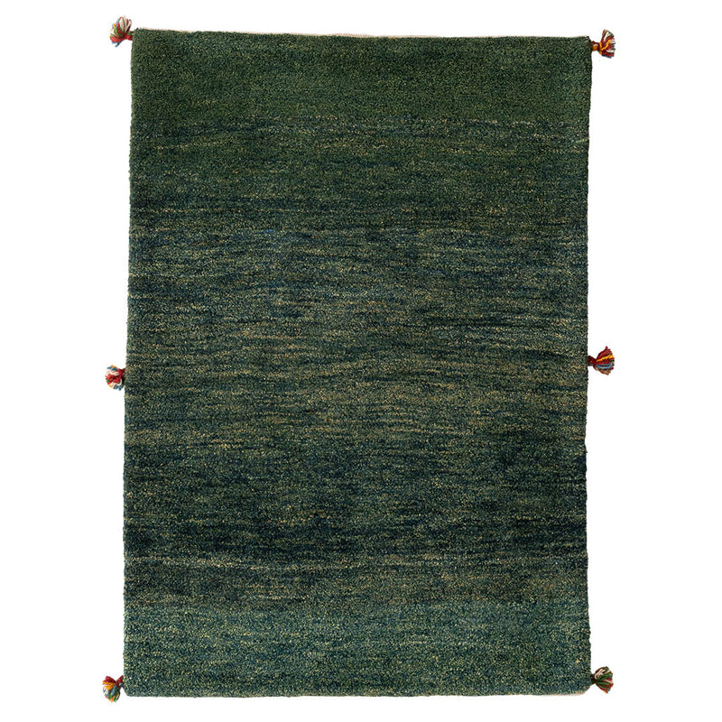 ギャッベ　ペルシャ手織り絨毯　ラグ　82×120cm