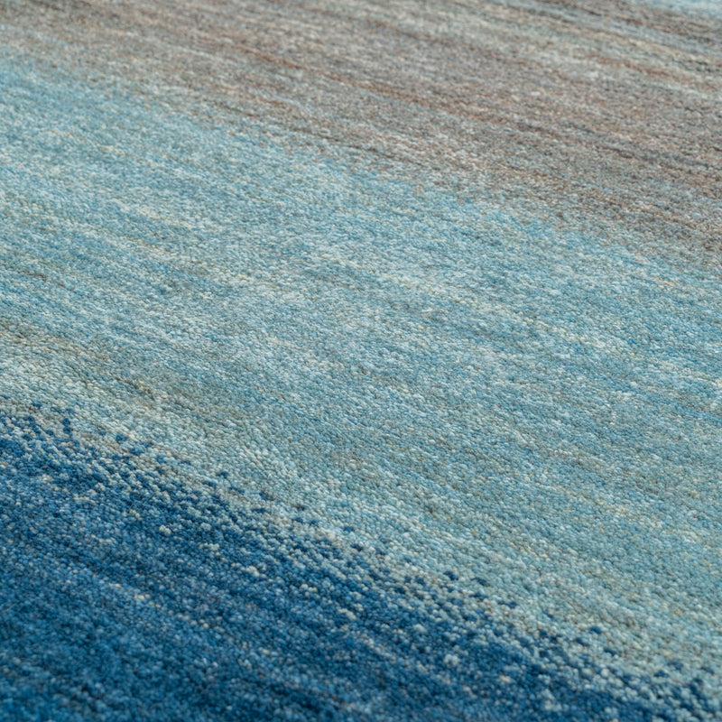 ギャッベ　ペルシャ手織り絨毯　ラグ　102×148cm