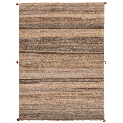 ギャッベ　ペルシャ手織り絨毯　ラグ　153×203cm