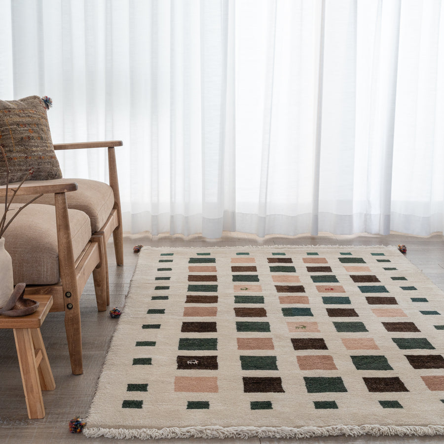 ギャッベ ラグサイズM (約150×200cm） – Persiadirect