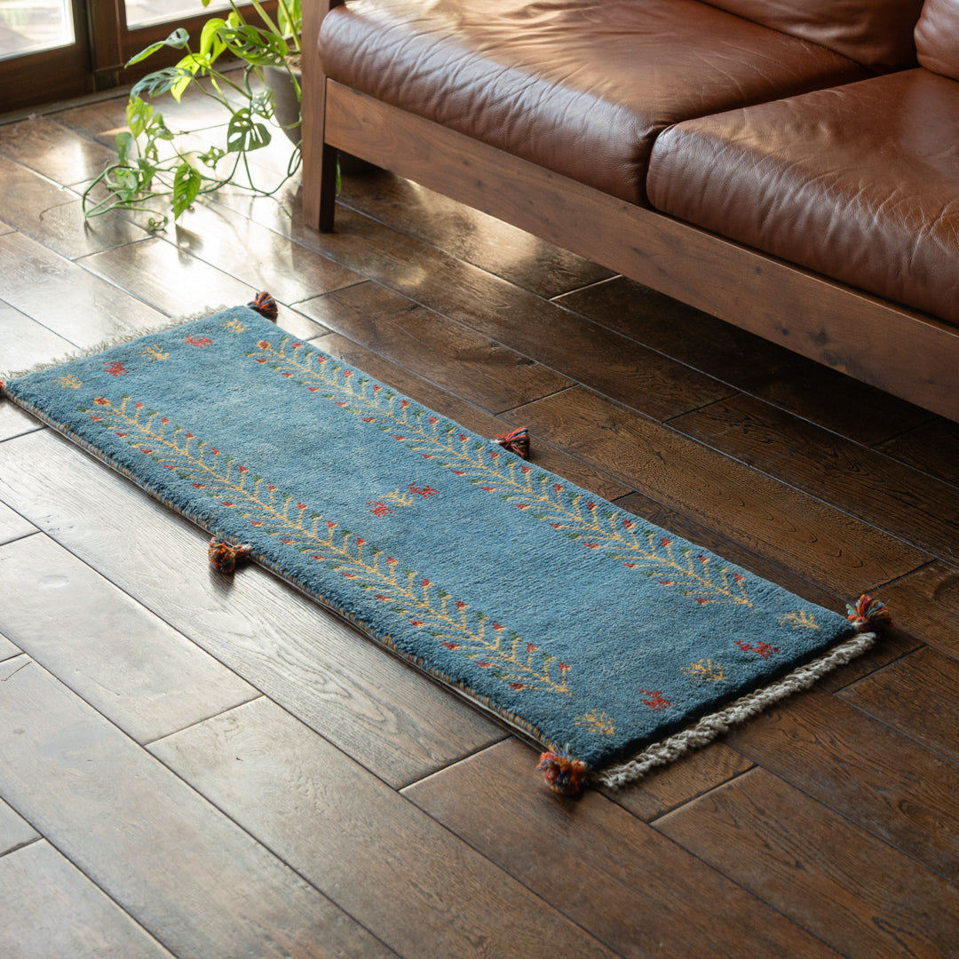 ギャッベ ペルシャ手織り絨毯 ランナー（細長い） 41×115cm – Persiadirect