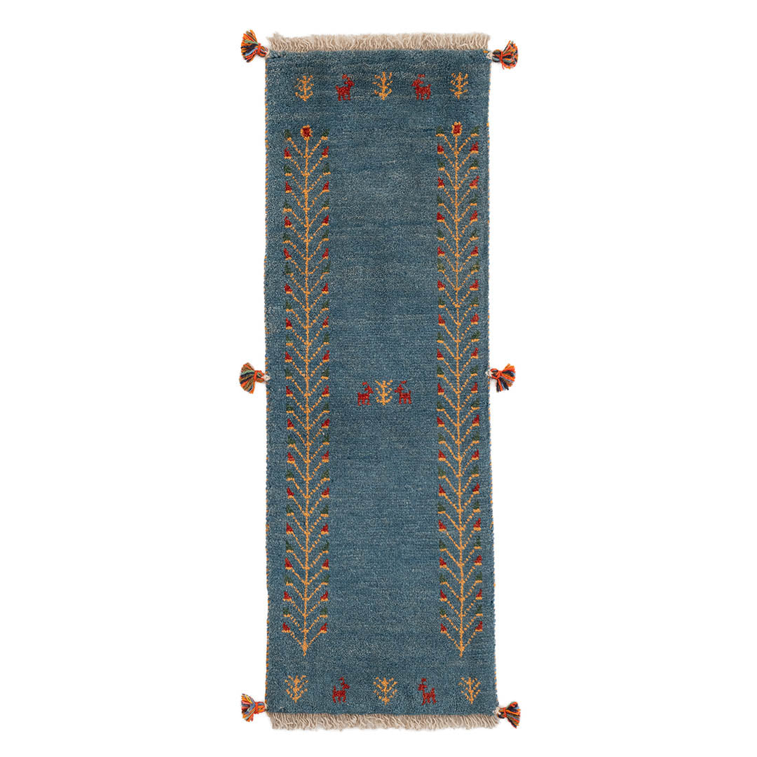 ギャッベ ペルシャ手織り絨毯 ランナー（細長い） 41×115cm – Persiadirect