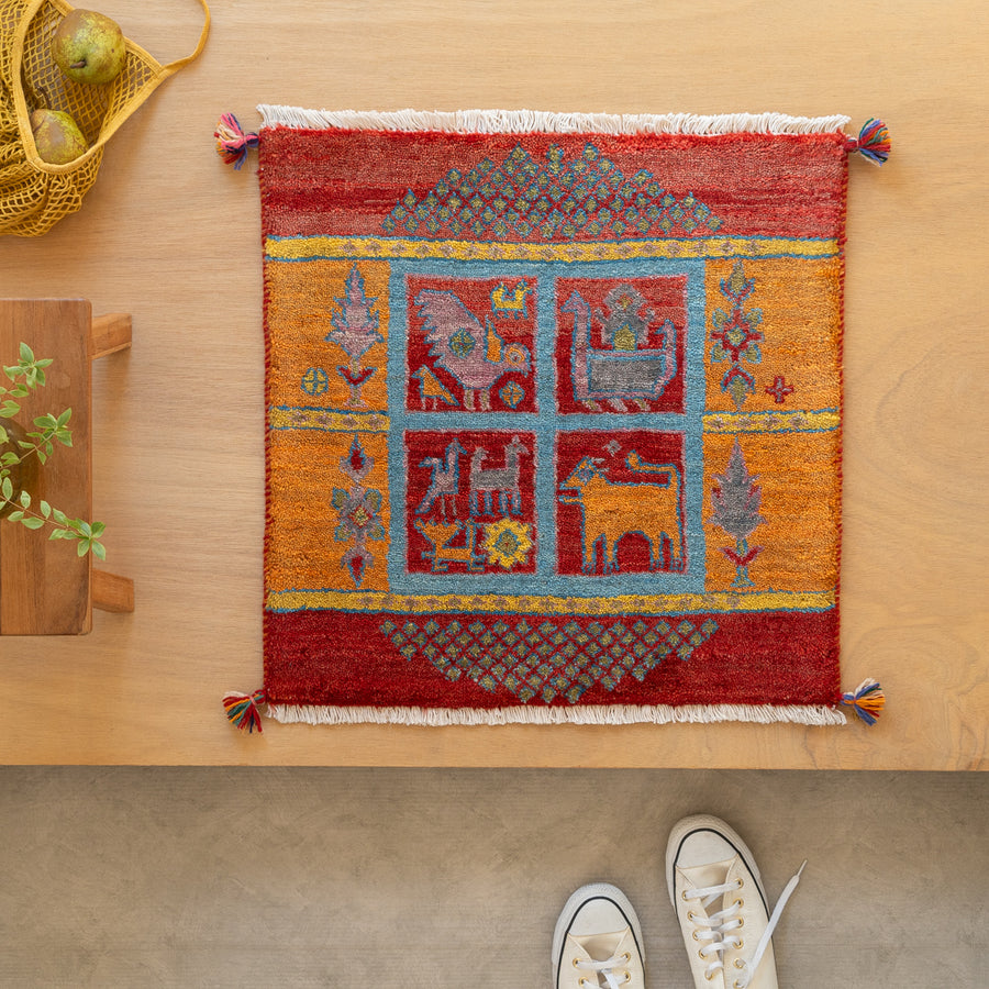ギャッベ ミニギャッベ（約50×75cm） – Persiadirect