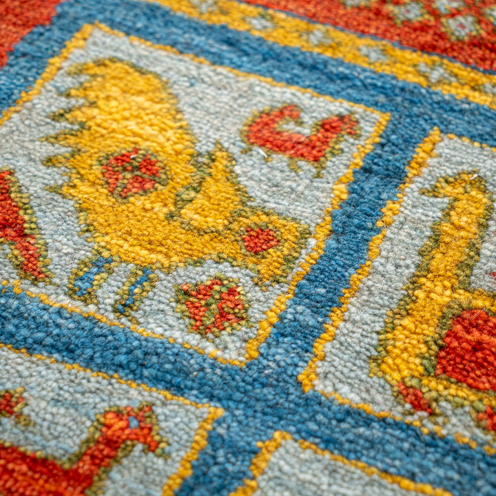 ギャッベ ペルシャ手織り絨毯 玄関マット 62×62cm – Persiadirect