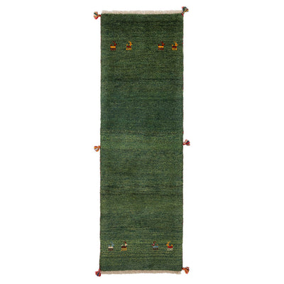 ギャッベ　ペルシャ手織り絨毯　ランナー（細長い）　50×154cm