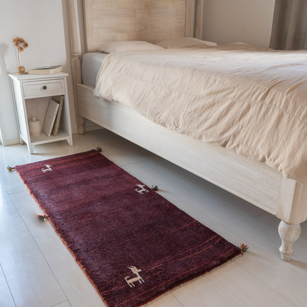 ギャッベ ペルシャ手織り絨毯 ランナー（細長い） 57×145cm – Persiadirect