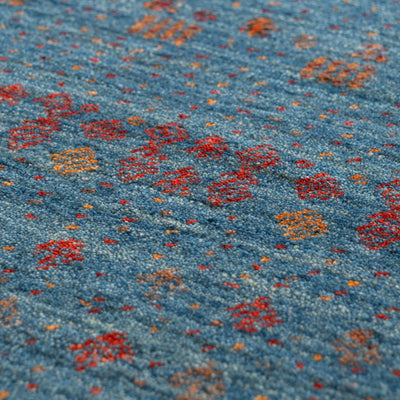 ギャッベ　ペルシャ手織り絨毯　玄関マット　59×90cm