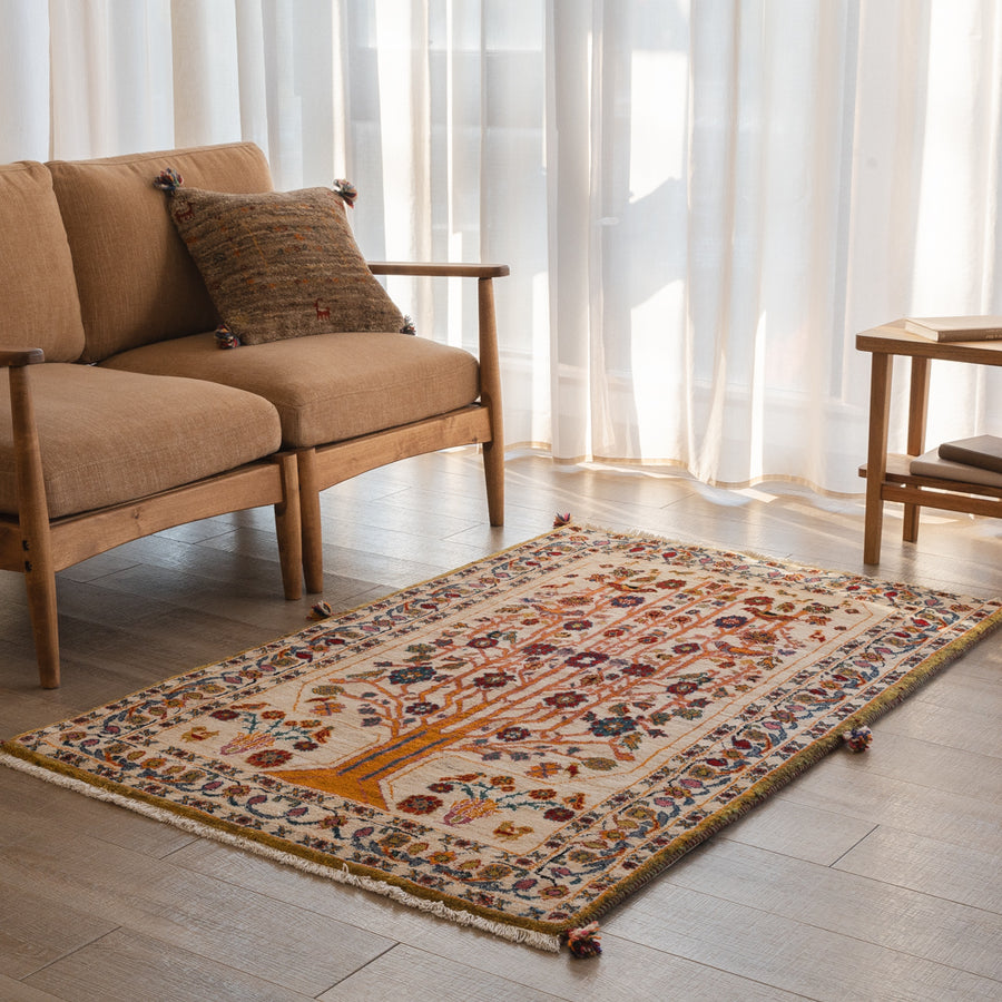 ギャッベ ラグサイズS (約100×150cm） – Persiadirect