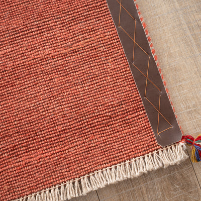 ギャッベ　ペルシャ手織り絨毯　ラグ　78×118cm