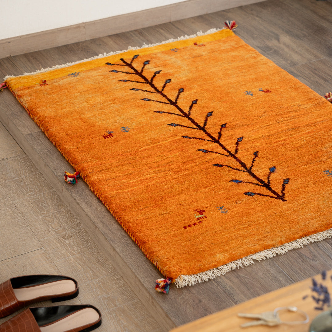 ギャッベ ペルシャ手織り絨毯 ラグ 82×112cm – Persiadirect ギャッベ ペルシャ手織り絨毯 ラグ 82×112cm – Persiadirect