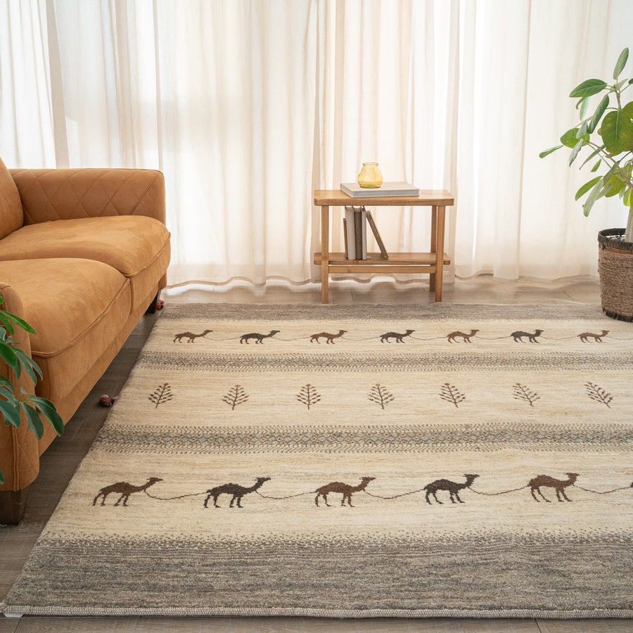ギャッベ 正方形サイズ (約200×200cm) – Persiadirect