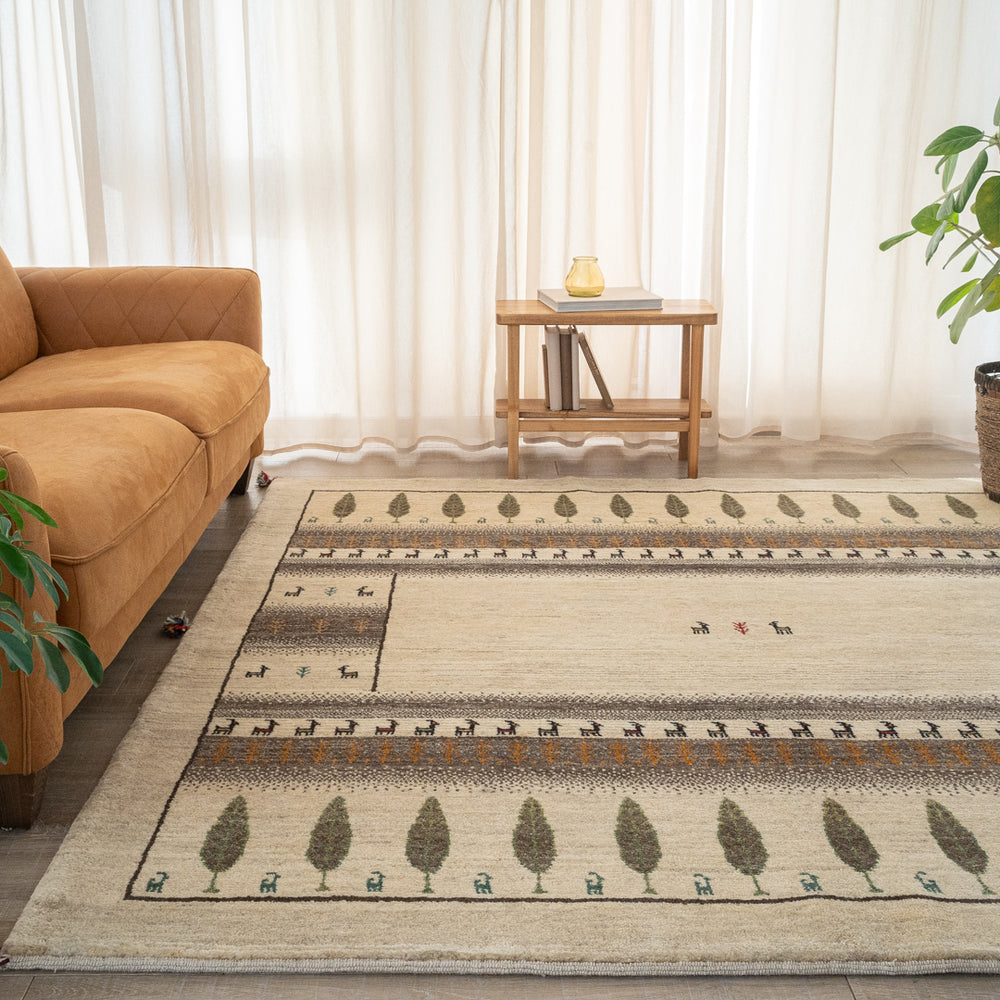 ギャッベ 正方形サイズ (約200×200cm) – Persiadirect