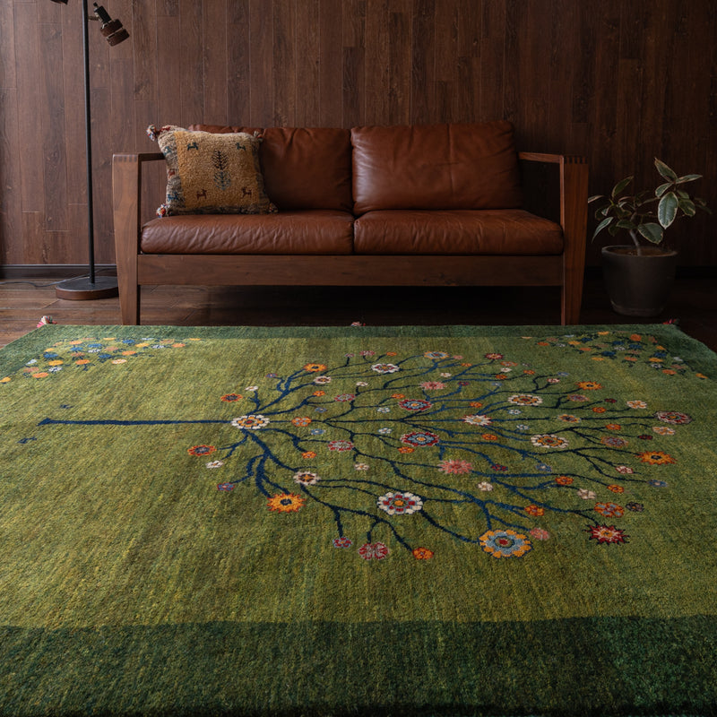ギャッベ ペルシャ手織り絨毯 ラグ 153×206cm – Persiadirect