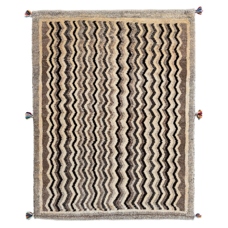ヴィンテージギャッベ ペルシャ手織り絨毯 ラグ 95×103cm – Persiadirect