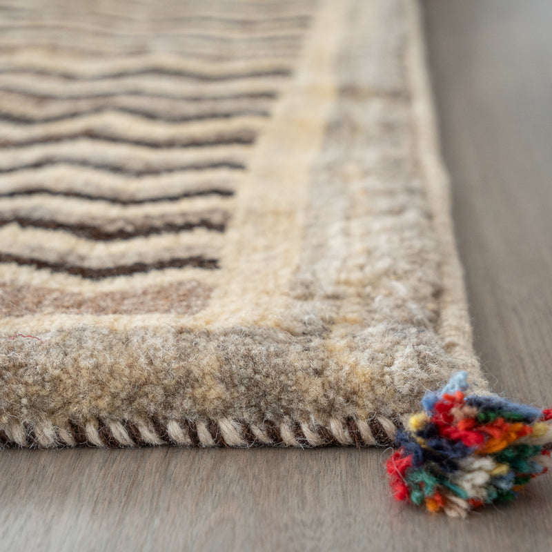ヴィンテージギャッベ ペルシャ手織り絨毯 ラグ 95×103cm – Persiadirect