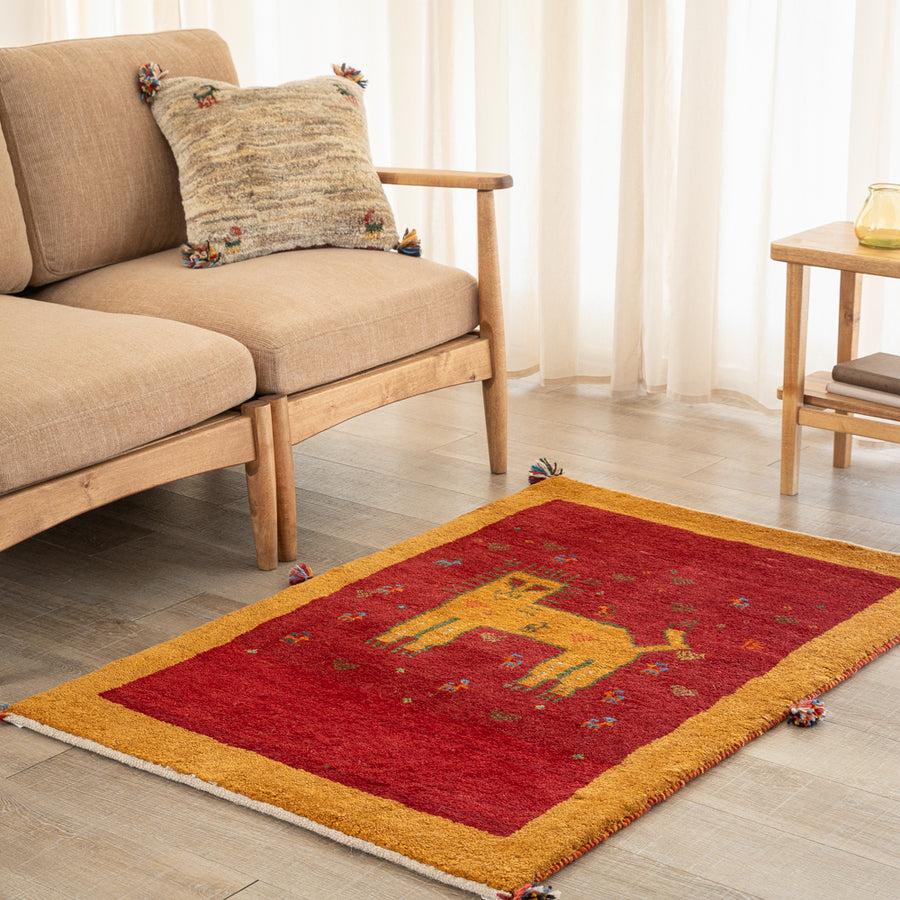 ML1920 ペルシャ手織りギャッベ 玄関マット他 – Persiadirect