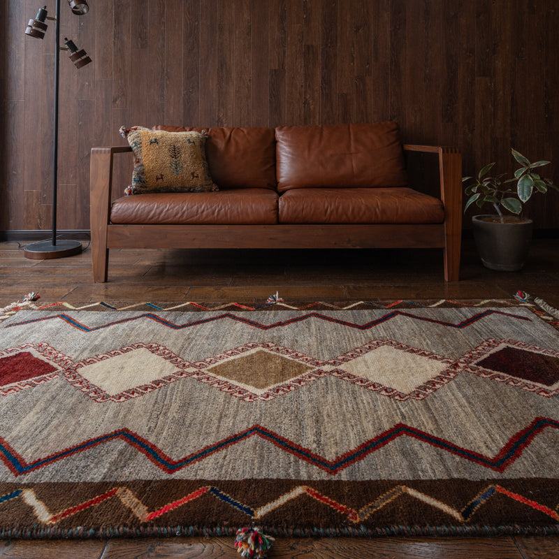 ヴィンテージギャッベ ペルシャ手織り絨毯 ラグ 100×185cm – Persiadirect