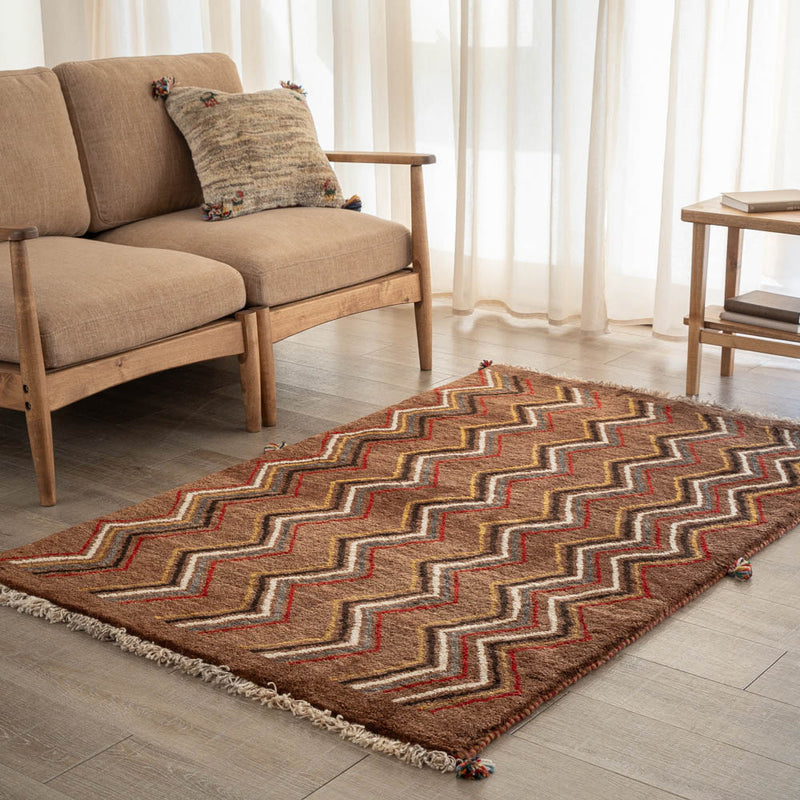 ヴィンテージギャッベ ペルシャ手織り絨毯 ラグ 100×155cm – Persiadirect