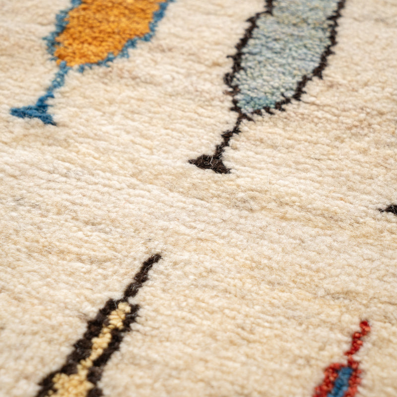 ギャッベ ペルシャ手織り絨毯 ランナー（細長い） 43×119cm – Persiadirect