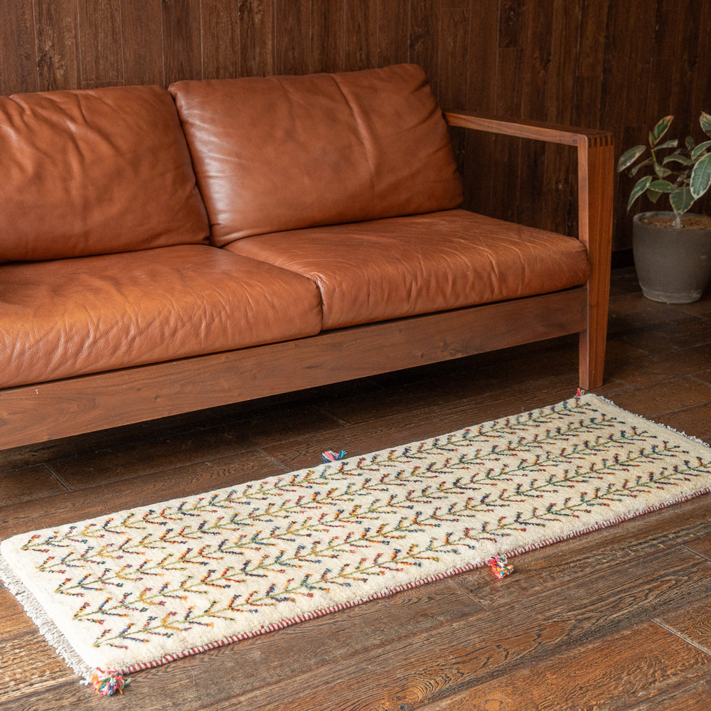 145×50cm ペルシャ絨毯 手織りギャッベ アマレ族 ギャベ ランナー e0a50096c56eb7521e77ab25279744