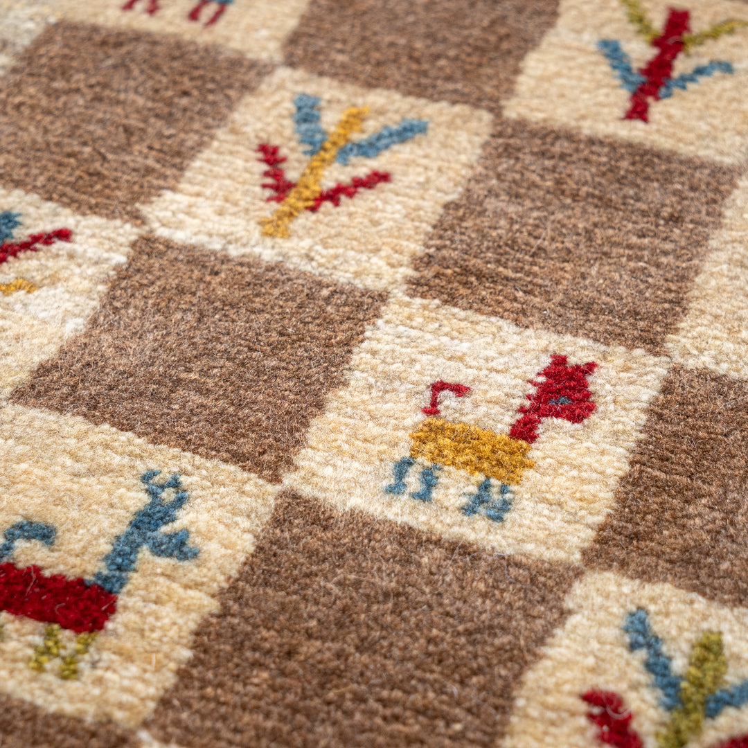 ギャッベ ペルシャ手織り絨毯 ランナー（細長い） 52×148cm – Persiadirect