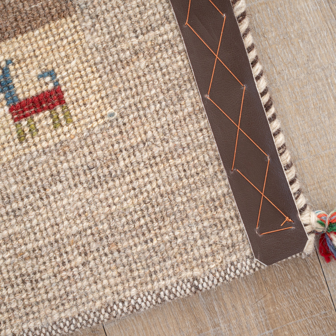 ギャッベ ペルシャ手織り絨毯 ランナー（細長い） 52×148cm – Persiadirect