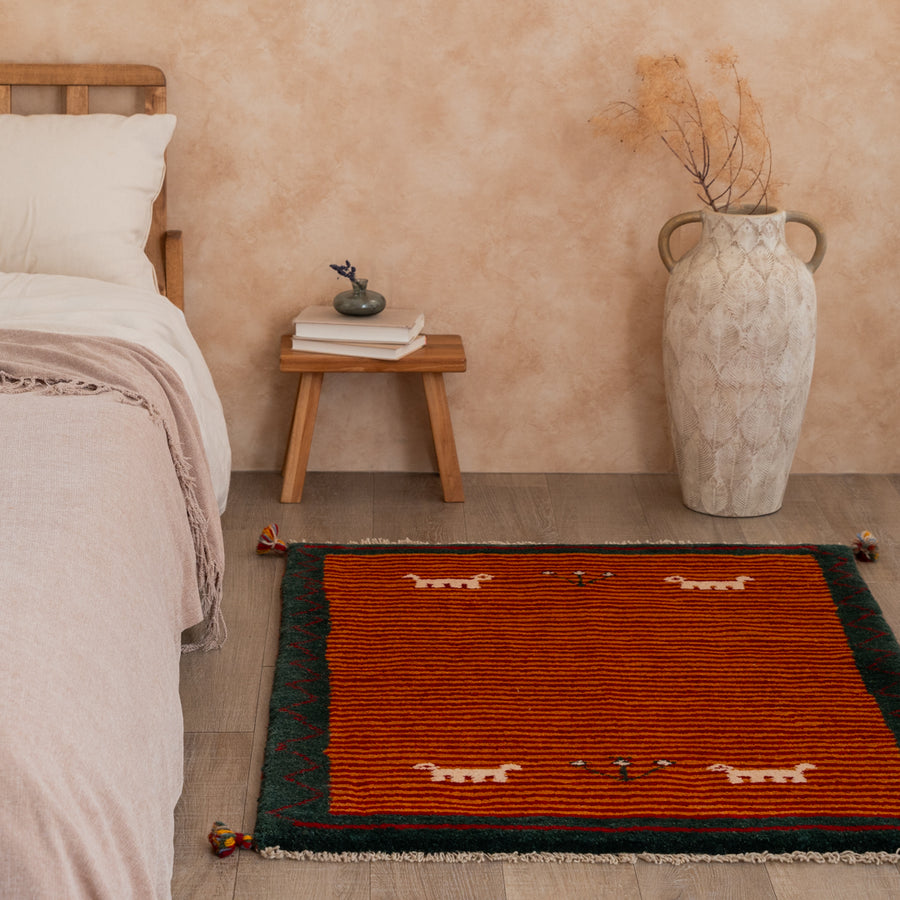 ギャッベ 玄関マット他 (約75×120cm) – Persiadirect