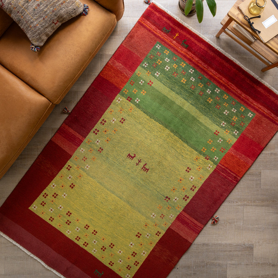 ギャッベ ラグサイズL (約165×240cm） – Persiadirect