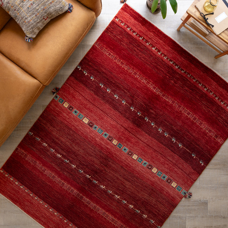 ギャッベ ラグサイズL (約165×240cm） – Persiadirect