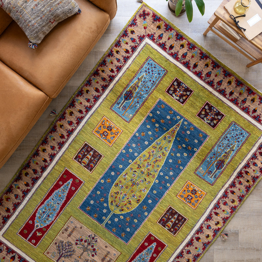 ギャッベ ラグサイズL (約165×240cm） – Persiadirect