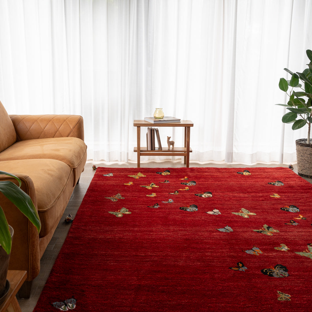 SHARAREH シャラーレフ ギャッベ ラグサイズ – Persiadirect