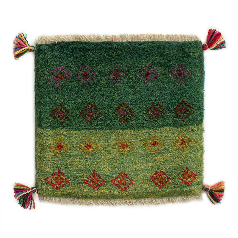 ペルシャ手織りギャッベ　座布団