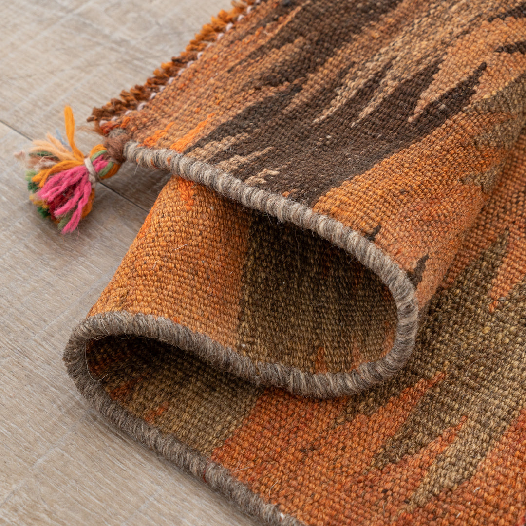 ペルシャ手織りキリム ウール ミニキリム サベ 50×66cm – Persiadirect