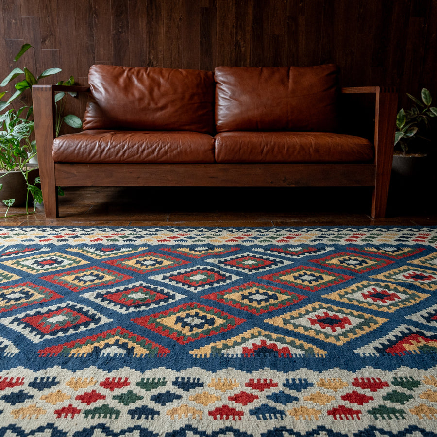 ペルシャキリム (キリム) ペルシャ絨毯 150x106cm 手織りラグ キリム ☆ペルシャ絨毯 手織りキリム ラグSサイズ1 | 三越伊勢丹